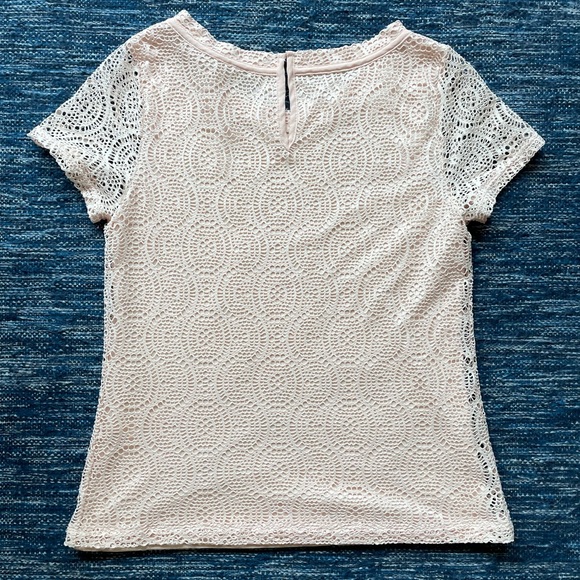 Banana Republic knit lace top - Picture 7 of 7